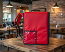 Zaino Borsa Termica Porta Pizze da Asporto 15 Cartoni Safemi Fast 15 Rosso