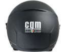 Casco Jet per Scooter Visiera Sagomata CGM Florence 107A Giallo Fluo