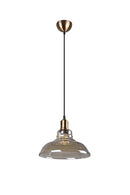 Lampada a Sospensione da Interno a LED in Metallo Ottone