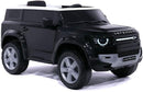 Macchina Elettrica per Bambini Licenza Ufficiale Land Rover Defender 12V 7Ah Nero       