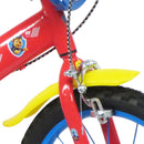 Bicicletta per Bambini 16" Paw Patrol Freni Caliper e Stabilizzatori in Acciaio Hi-Ten Rosso
