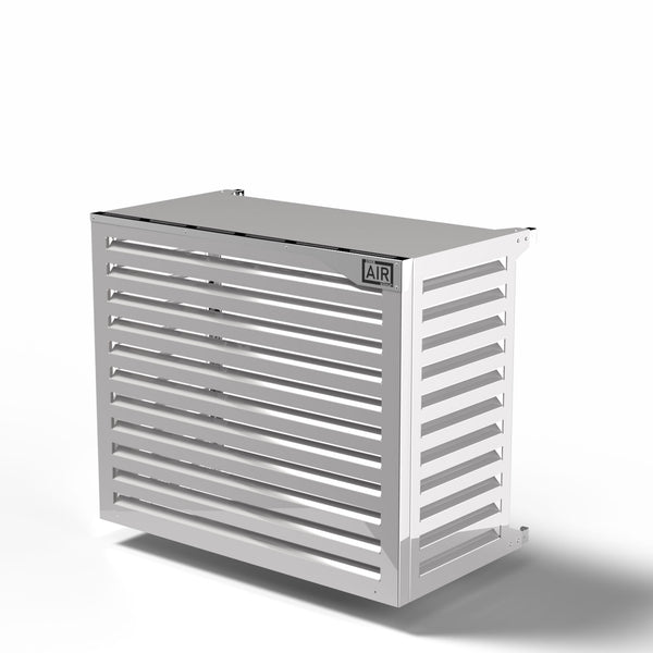 Copri Condizionatore 115x95x67 cm in Alluminio a Parete Big Blade XL Bianco prezzo