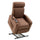 Fauteuil élévateur électrique 1 moteur inclinable motorisé en tissu Marta Brown
