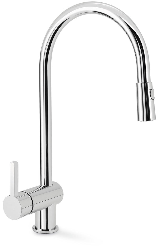 online Apell AP7091CR Mitigeur de douche chromé à levier unique avec robinet de cuisine