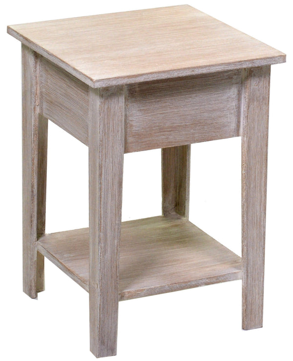 Table de chevet carrée en bois Adami Stuttgart acquista