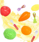 Valigetta Cucina Giocattolo Bambini con Fornello 20 Accessori Gioco e Tracolla-4
