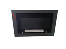 Camino a Bioetanolo da Incasso 84x54x26 cm 4,11kW Nero Seconda Scelta