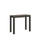 Console extensible 90-300x40x77 cm en mélamine marron