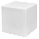 Cubo Luminoso da Giardino a LED 40x40 cm in Resina 5W Cube Bianco Neutro