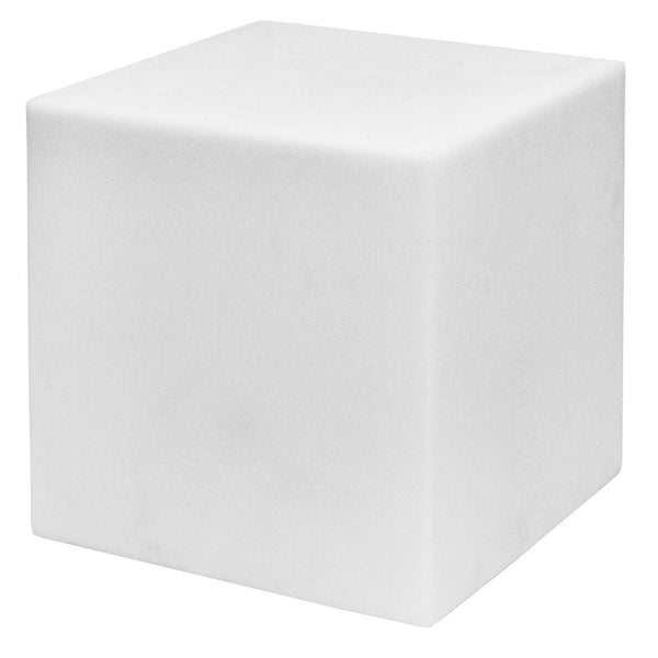 Cube lumineux de jardin LED 40x40 cm en résine 5W Cube blanc chaud sconto