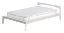 Topper Trapuntato 300 gr/mq con Elastici Fancy Bianco Varie Misure