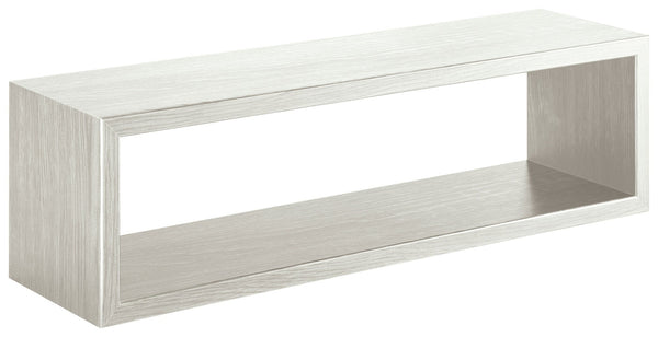 Mensola da Parete 60x18x15,5 cm in Fibra di Legno Regolo Rovere Sbiancato sconto