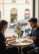 Servizio Set di Posate 24 Pezzi in Acciaio Eme Fast Sabbia 7528