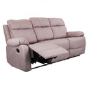 Divano 3 Posti in Tessuto Tortora