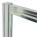 Porta Parete Doccia 1 Anta A Libro In Cristallo Trasparente 4mm H198 Fosterberg Fyn Varie Misure