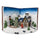 Village de Noël 33x19x22 cm Livre Bleu avec Lumières, Sons et Mouvement