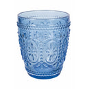 Set 4 Bicchieri Acqua Imperial Ocean in Vetro VdE Tivoli 1996 Trasparente Blu