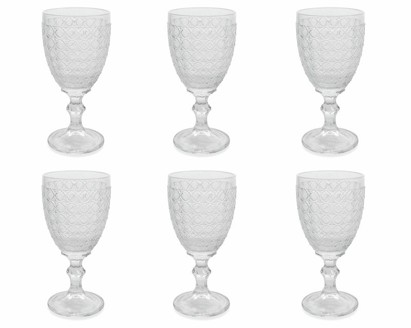 Set 6 Calici in Vetro 235 ml Villa d'Este Home Tivoli Strand
