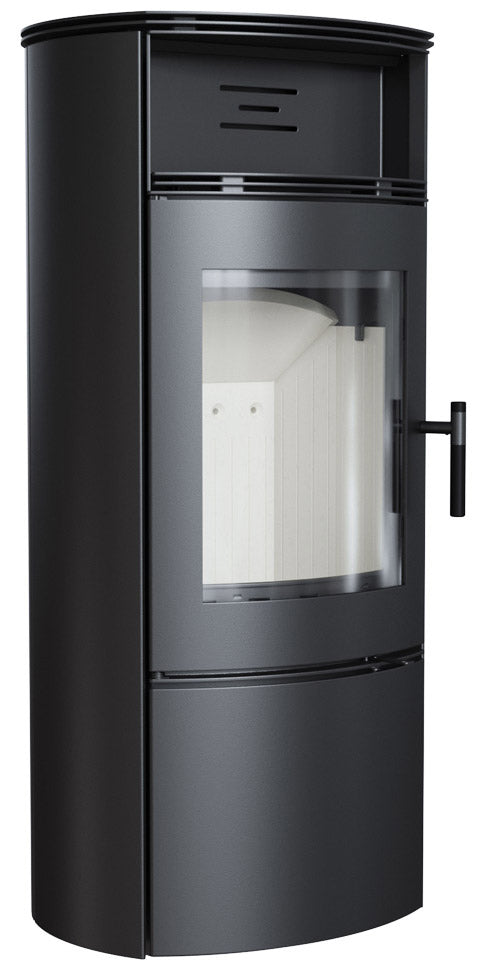 prezzo Poêle à Bois 10KW en Acier Flig Fremont Noir