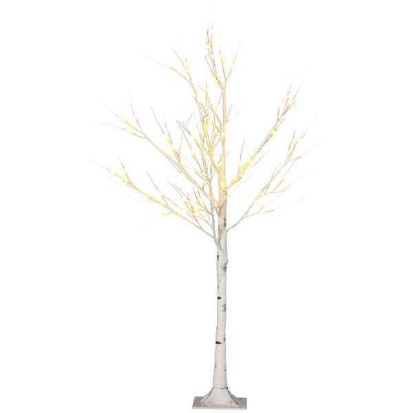 acquista Sapin de Noël 17x17x120 cm avec 72 lumières LED blanches
