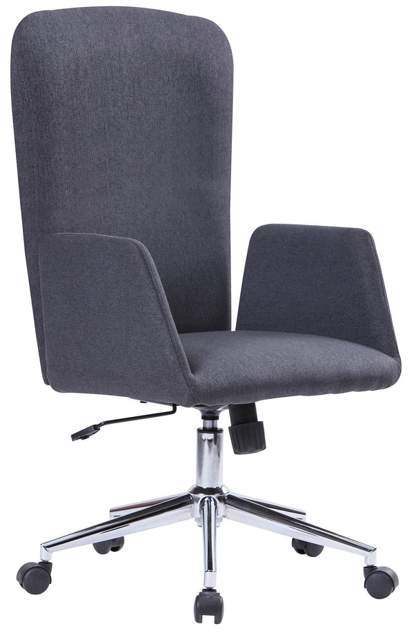 acquista Fauteuil de bureau exécutif en tissu Tosini Laredo gris