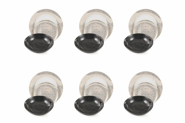 Service De Table 18 Pièces en Porcelaine VdE Tivoli 1996 Grande Dame Blanc sconto