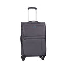 Trolley Valigia Media Espandibile in Poliestere TSA Ravizzoni Manila Grigio