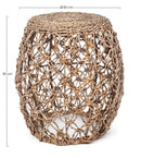 Sgabello Amelina H50 in Fibre Naturali