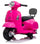 Piaggio Mini Vespa GTS Électrique 6V pour Enfants Rose
