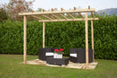 Pergola Autoportante 300x400 cm in Legno