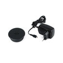 Caricabatteria Wireless USB da Incasso Ø 7cm in Plastica Emuca Nero