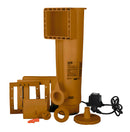 Piscina Rotonda Fuori Terra Ø460xh120 cm in Acciaio e PVC Gre Sicilia