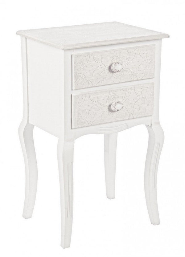 sconto Commode 2 Tiroirs Clorine en Bois