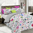 Copripiumino Matrimoniale Stampa sul Sacco e Federe Kio652