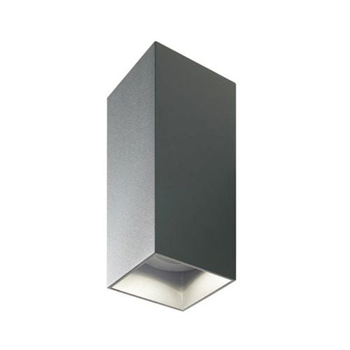 online Applique murale d'extérieur carrée LED grise Sovil Tower 2x6W