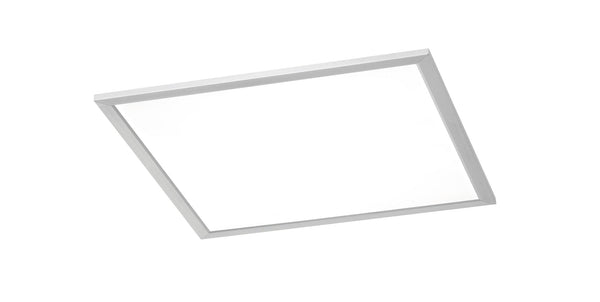 Plafonnier LED d'intérieur en métal nickel mat sconto