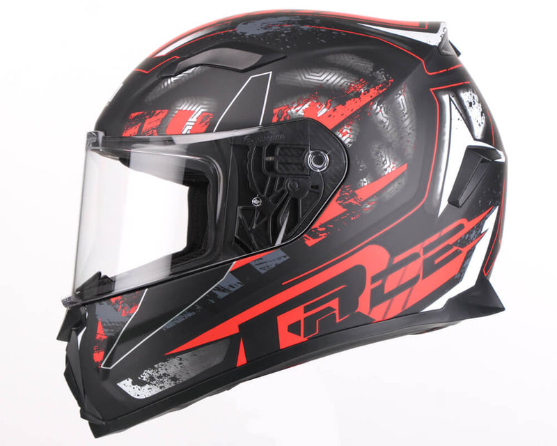 Casco Integrale per Scooter Visiera Lunga CGM Jerez 307G Rosso Opaco Varie Misure