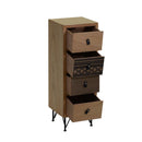 Mobile 4 Cassetti in Legno Budapest