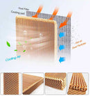 Raffrescatore Evaporativo Portatile 57 Litri 380W Sined Mobile 801 Bianco e Grigio