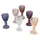 Set de 6 Coupes à Liqueur Prisma Provence en Verre VdE Tivoli 1996 Violet