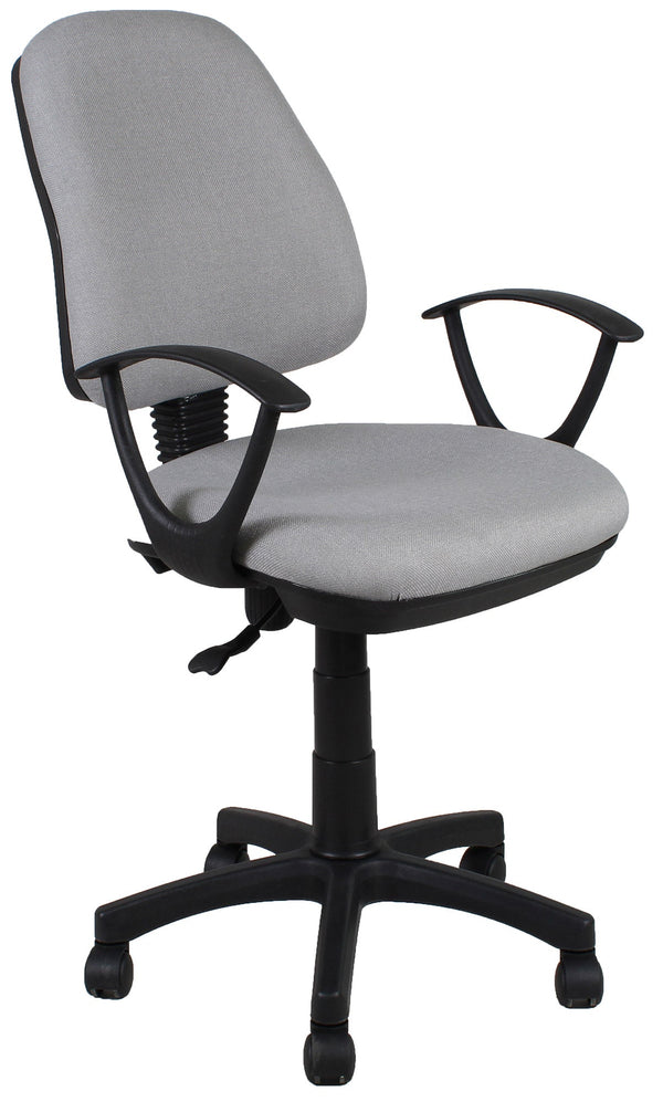 Chaise de bureau opérative en tissu gris Vandi prezzo