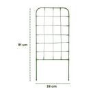 Telaio per Piante Rampicanti 91x39 cm a Forma di Traliccio