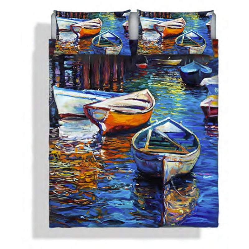 Copripiumino con stampa sul Sacco e Federe Matrimoniale