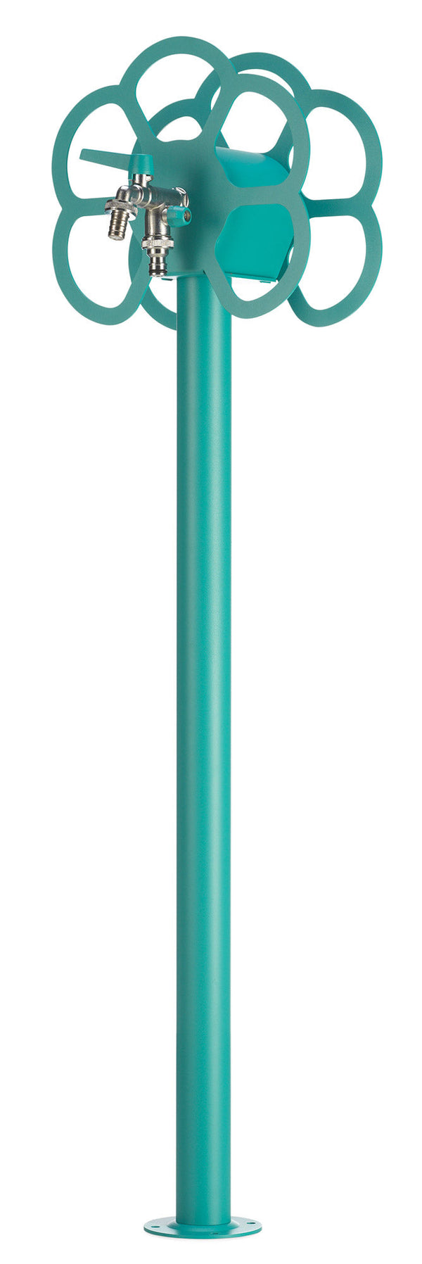 sconto Fontana da Giardino con Rubinetto e Portatubo Integrato Belfer 42/SRF Turchese