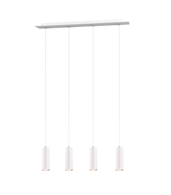 Lampe à suspension d'intérieur GU10 en métal blanc sconto