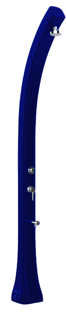 Doccia Solare da Giardino 28L Miscelatore Temporizzato e Lavapiedi Arkema Happy Beach Blu acquista