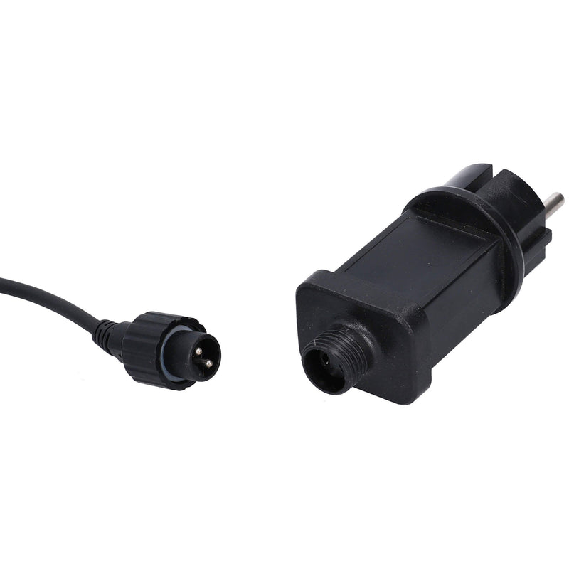 Set 10 Lampadine di Plastica a Catena 5m per Esterno Luce Bianco Caldo