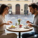 Servizio Set di Posate 24 pezzi in Acciaio Inox Eme Brio Nocciola 99