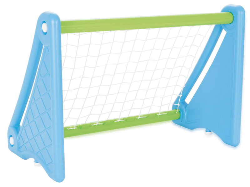Porta da Calcio per Bambini 11,5x70,5x42 cm Azzurra e Verde