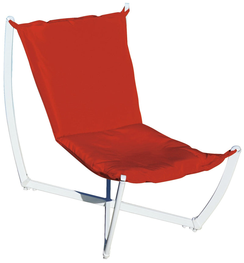 Poltroncina da Giardino in Poliestere Vorghini Vespa Verde Rosso